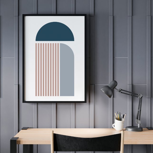 Modern Abstract Contemporary Geometric Art Poster (Creator Uploaded)
