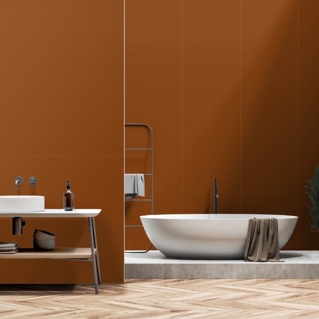  Modern Abstract Dark Brown Chocolate  Wallpaper (Bathroom)