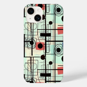 Modern abstract design, dynamic lines Throw Pillow Case-Mate iPhone 14 Case