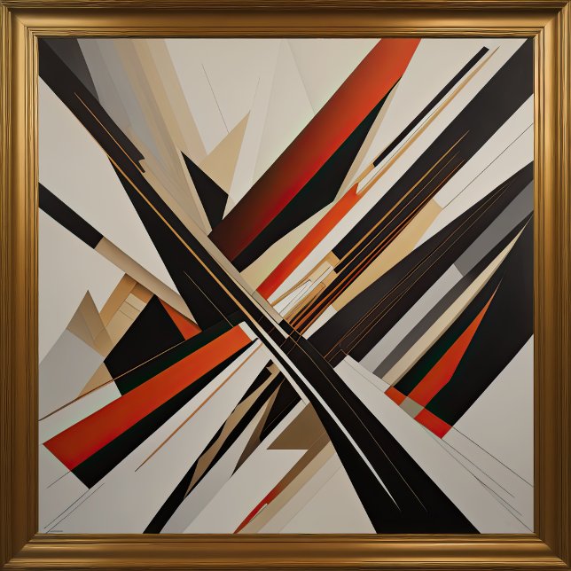 Modern Abstract Design Futurism III Poster (Creator Uploaded)