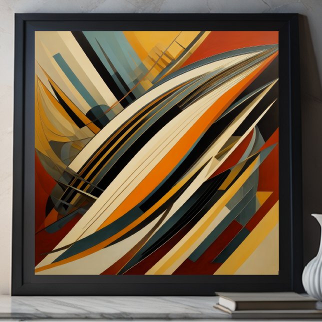 Modern Abstract Design Futurism VIII Poster (Creator Uploaded)