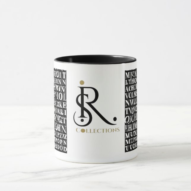 Modern Abstract Design Mug (Center)
