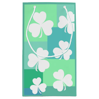 Modern Abstract Design | Saint Patrick's Day | Small Gift Bag