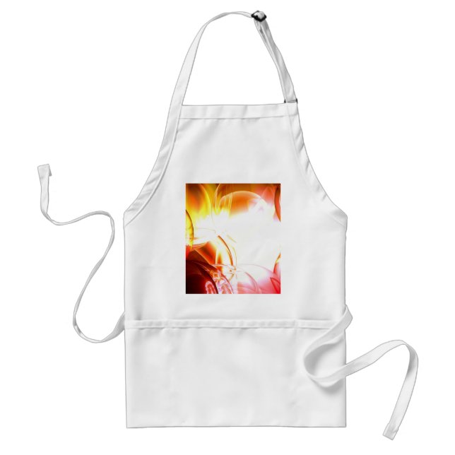 Modern Abstract Digital Art Standard Apron (Front)