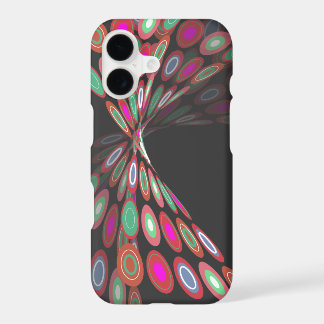 Modern Abstract Digital Fuchsia Butterfly Twist 
