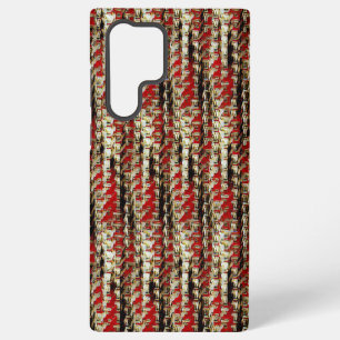 Modern abstract digital pattern design 1226 samsung galaxy case