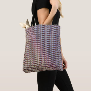 Modern abstract digital pattern design 1260 tote bag