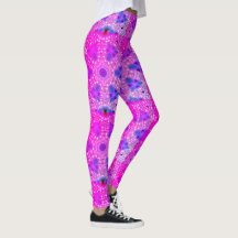 MODERN abstract drawing in-pink-blue-mosaic