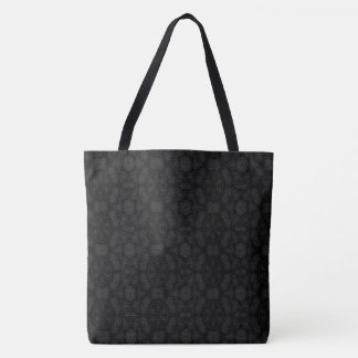 MODERN abstract drawings in rose-black-mosaic Tote Bag