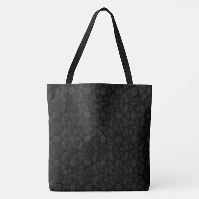 MODERN abstract drawings in rose-black-mosaic  Tote Bag (Front)