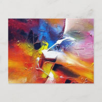 Modern Abstract Expressionist Painting Template