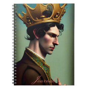 Modern Abstract Fantasy Male Journal