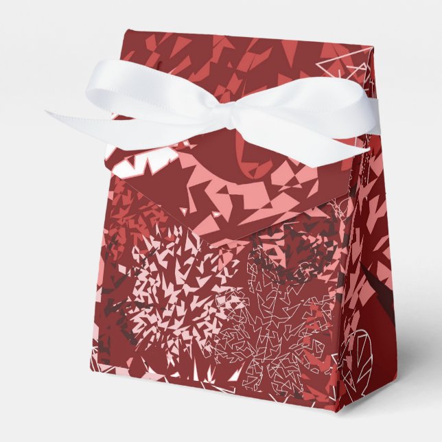 Modern Abstract Favor Box (Front Side)