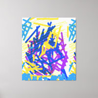 Modern Abstract Festive Paint Splash