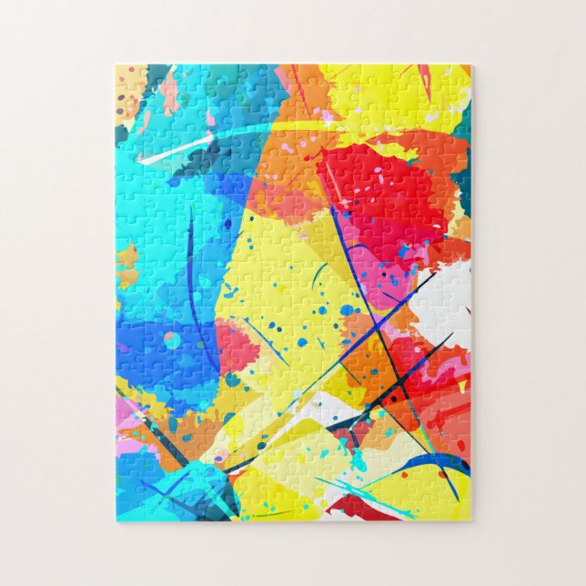 Modern Abstract Fine Art Puzzles For Adults (Vertical)
