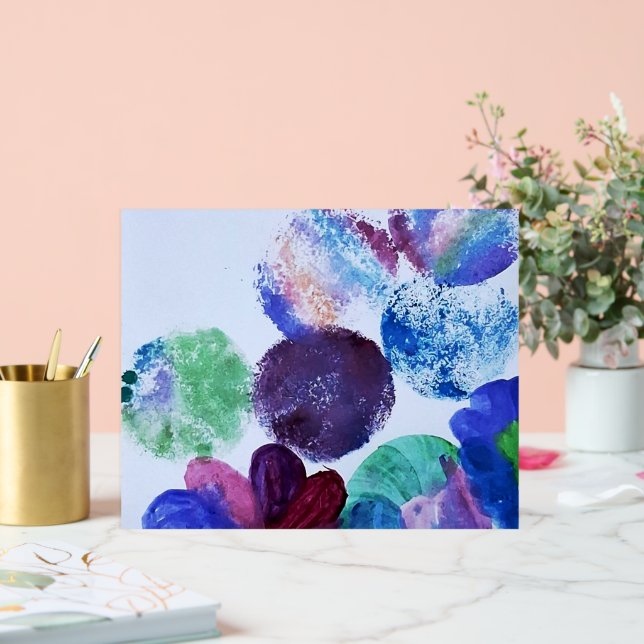 Modern Abstract Floral Acrylic Sign (Wedding)