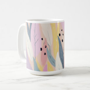 Modern Abstract Foliage Coffee Mug