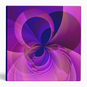 Modern Abstract Fractal Binder