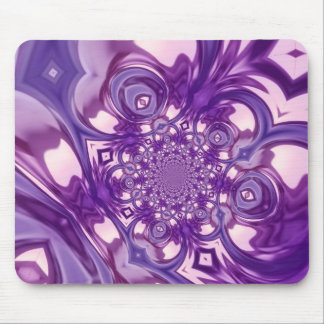 Modern Abstract Fractal Mouse Pad