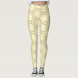 Modern Abstract Fruit Leggings