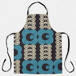 Modern abstract geometric background with stylized apron