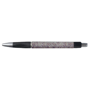 Modern abstract geometric digital pattern 1257 pen