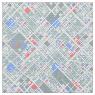 Modern abstract geometric. fabric