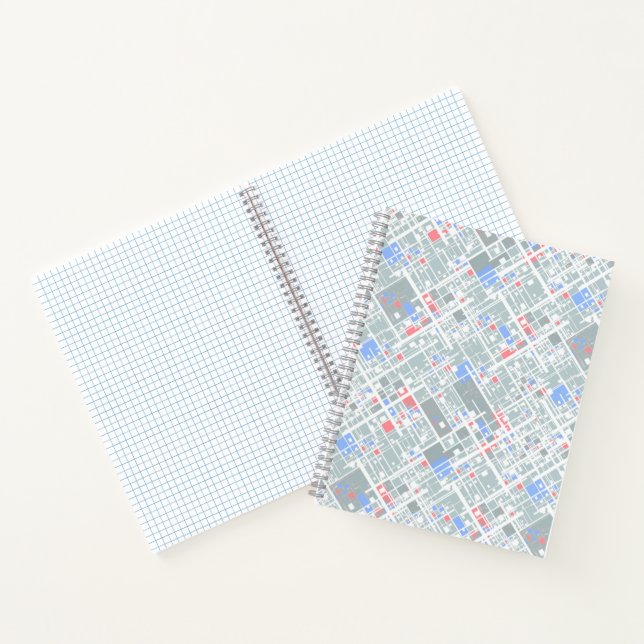 Modern abstract geometric. notebook (Inside)