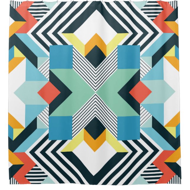 Modern Abstract Geometric Pattern. (Front)