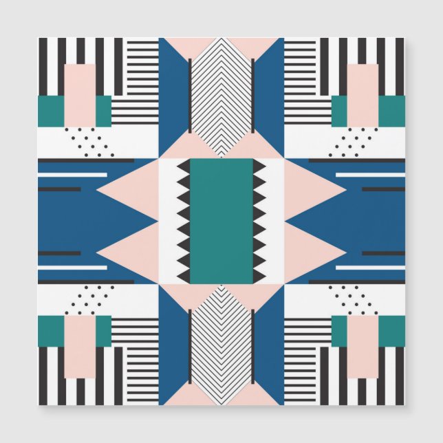 Modern Abstract: Geometric Seamless Style (Front)