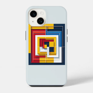 Modern Abstract Geometric Square Phone Case Prime