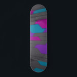 Modern Abstract Geometric Stylish Pattern Skateboard<br><div class="desc">This modern design features a geometrical pattern in grey, teal, pink and purple #grey #pink #purple #teal #girly #geometrical #geometric #abstract #customgifts #custom #christmas #birthday #holidays #christmasgifts #holidaygifts #masculine #feminine #girly #stylish #chic #trendy #sports #outdoor #skate #skater #skateboard #skateboards #skateboarding #fun #cool #custom #christmas #birthday #giftsforhim #giftsforher</div>