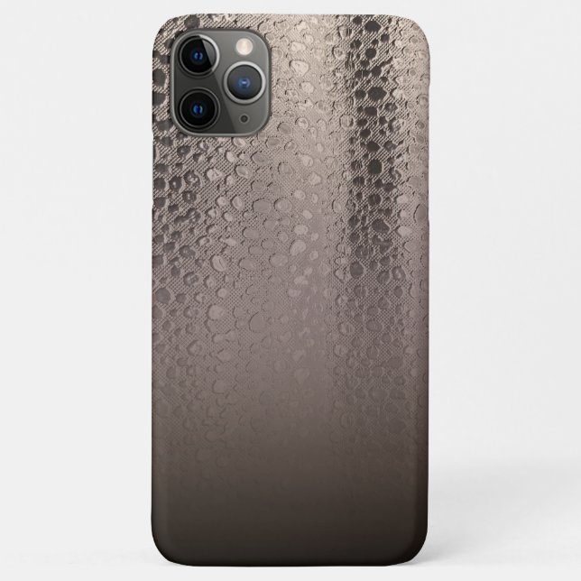 Modern Abstract Glam Silver Pink Blush Rose Gold Case-Mate iPhone Case (Back)