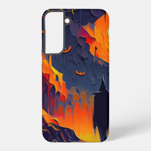 Modern Abstract Halloween Night Samsung Galaxy Case