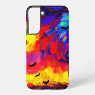Modern Abstract Halloween Night Samsung Galaxy Case