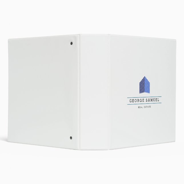 Modern Abstract Home Logo Realtor  Binder (Background)