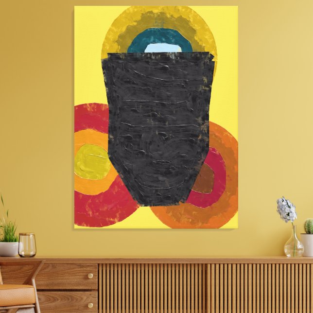 Modern Abstract Identity Concept  Canvas Print (Insitu(LivingRoom))