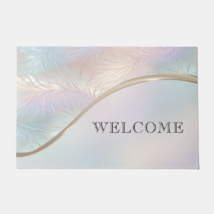 Modern Abstract Iridescent Doormat