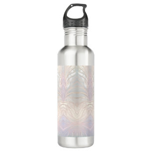 Modern Abstract Iridescent Water Bottle