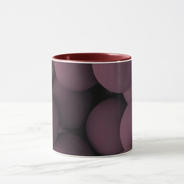 Modern Abstract Line Art Black Mug | Minimalist Co (Center)