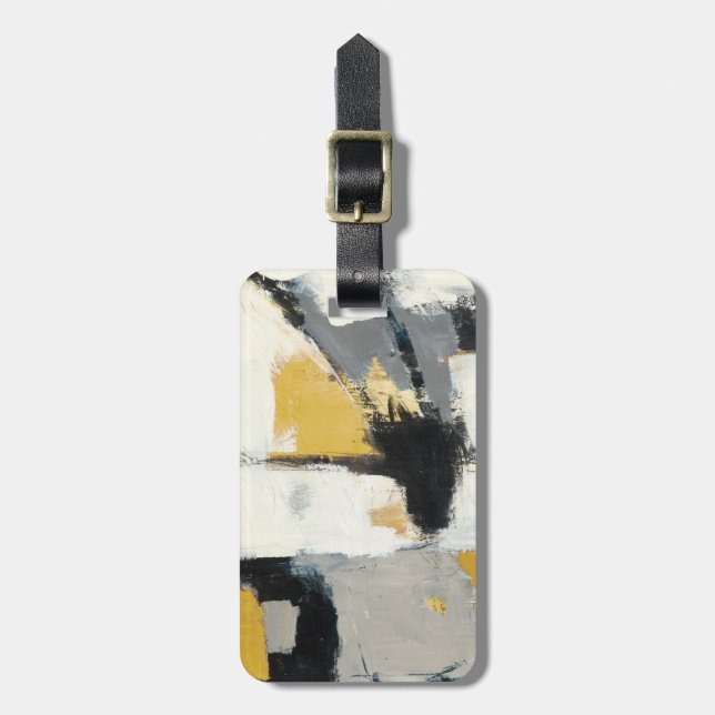 Modern Abstract Luggage Tag (Front Vertical)