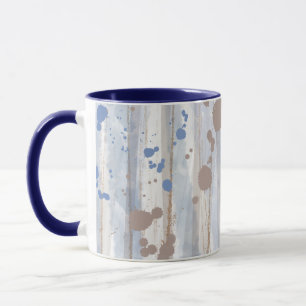 Modern Abstract Nature Art Brushstrokes Mug