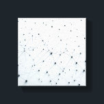 Modern Abstract Network Grid - 3D Neural Connectio Canvas Print<br><div class="desc">A sophisticated minimalist digital artwork featuring a complex web of interconnected nodes and lines. The design represents data flow,  neural networks,  or global connectivity through a clean 3D perspective. This high-tech piece is perfect for modern IT offices,  science labs,  or tech-themed startup environments.</div>