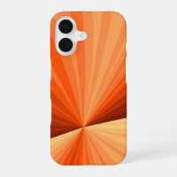 Modern Abstract Orange Red Vanilla Graphic Fractal