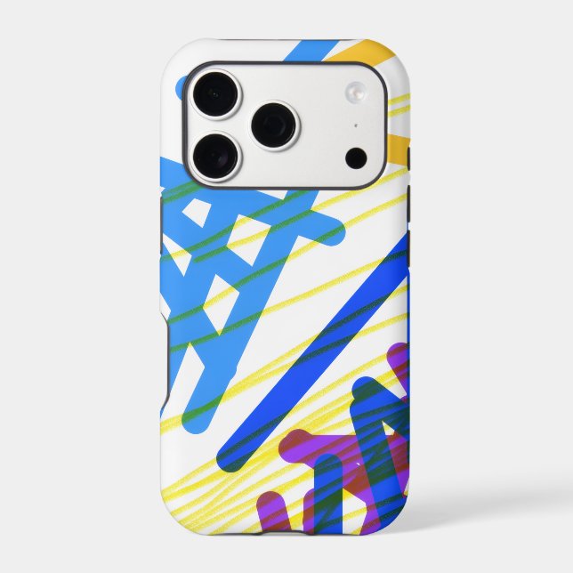 Modern Abstract Paint Splash  (Verso)