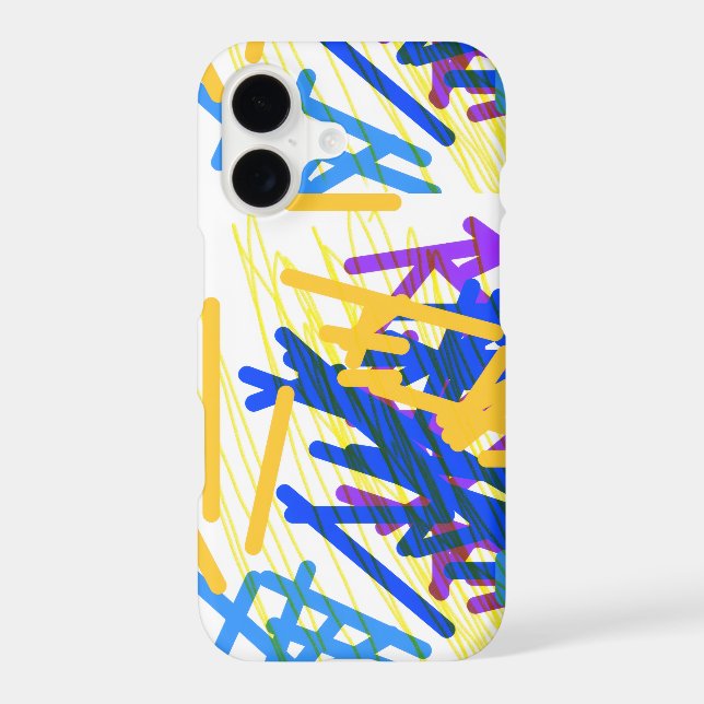 Modern Abstract Paint Splash  (Back)