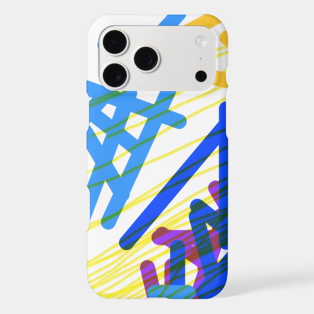 Modern Abstract Paint Splash  (Back)