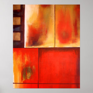 Modern Abstract Painting Art Print Poster