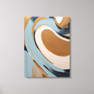 Modern Abstract Painting Canvas Print