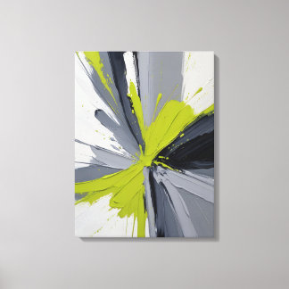 Modern Abstract Painting Canvas Print